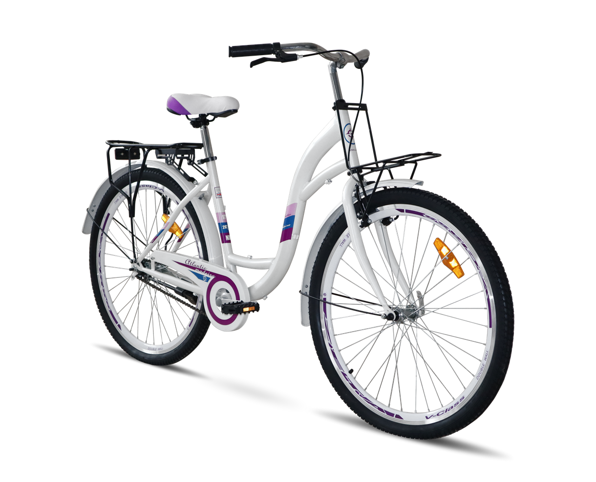 Велосипед Atlantic Madeira CS 26" M/16" (A4CS-2644-WP) White/Pink