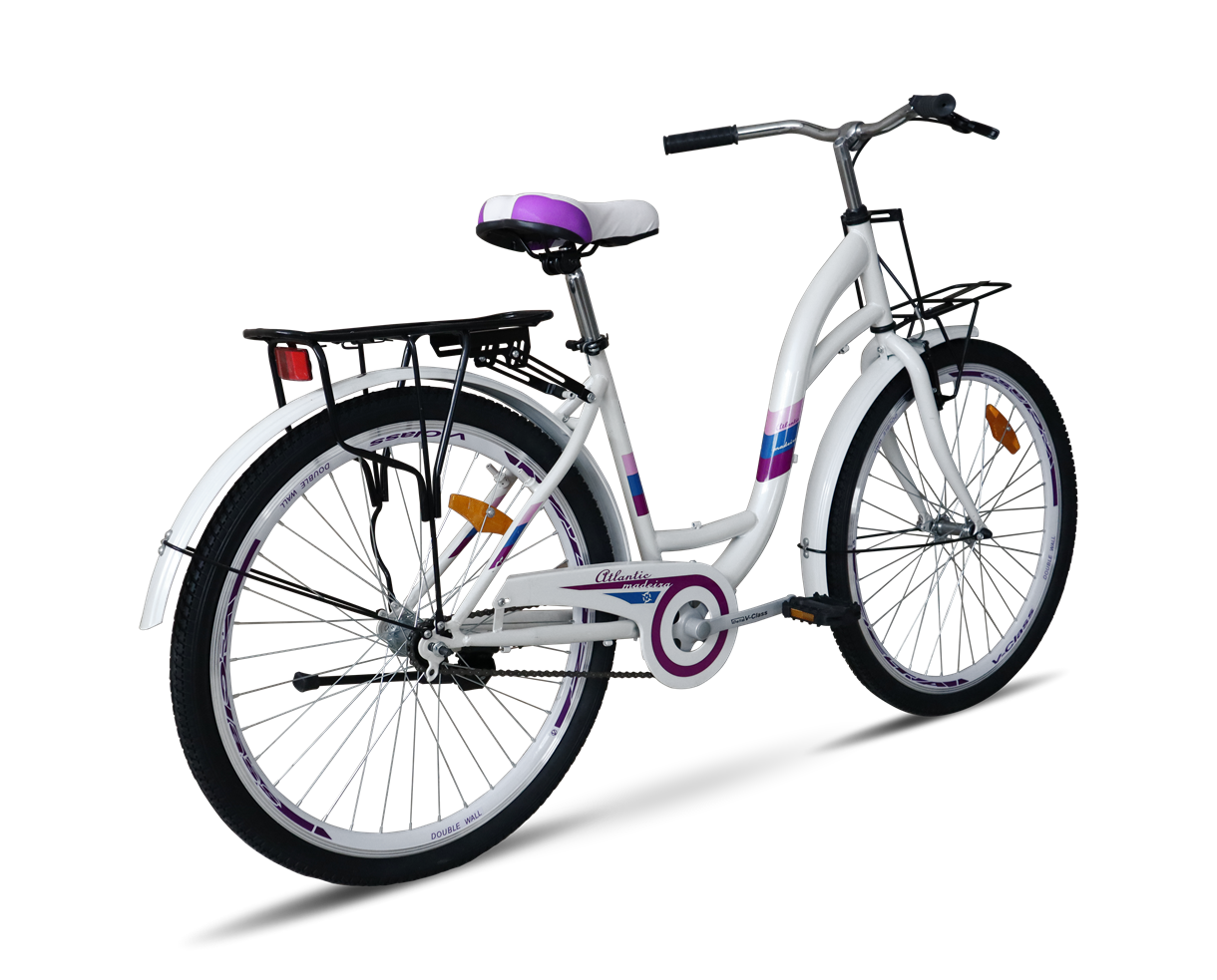 Велосипед Atlantic Madeira CS 26" M/16" (A4CS-2644-WP) White/Pink
