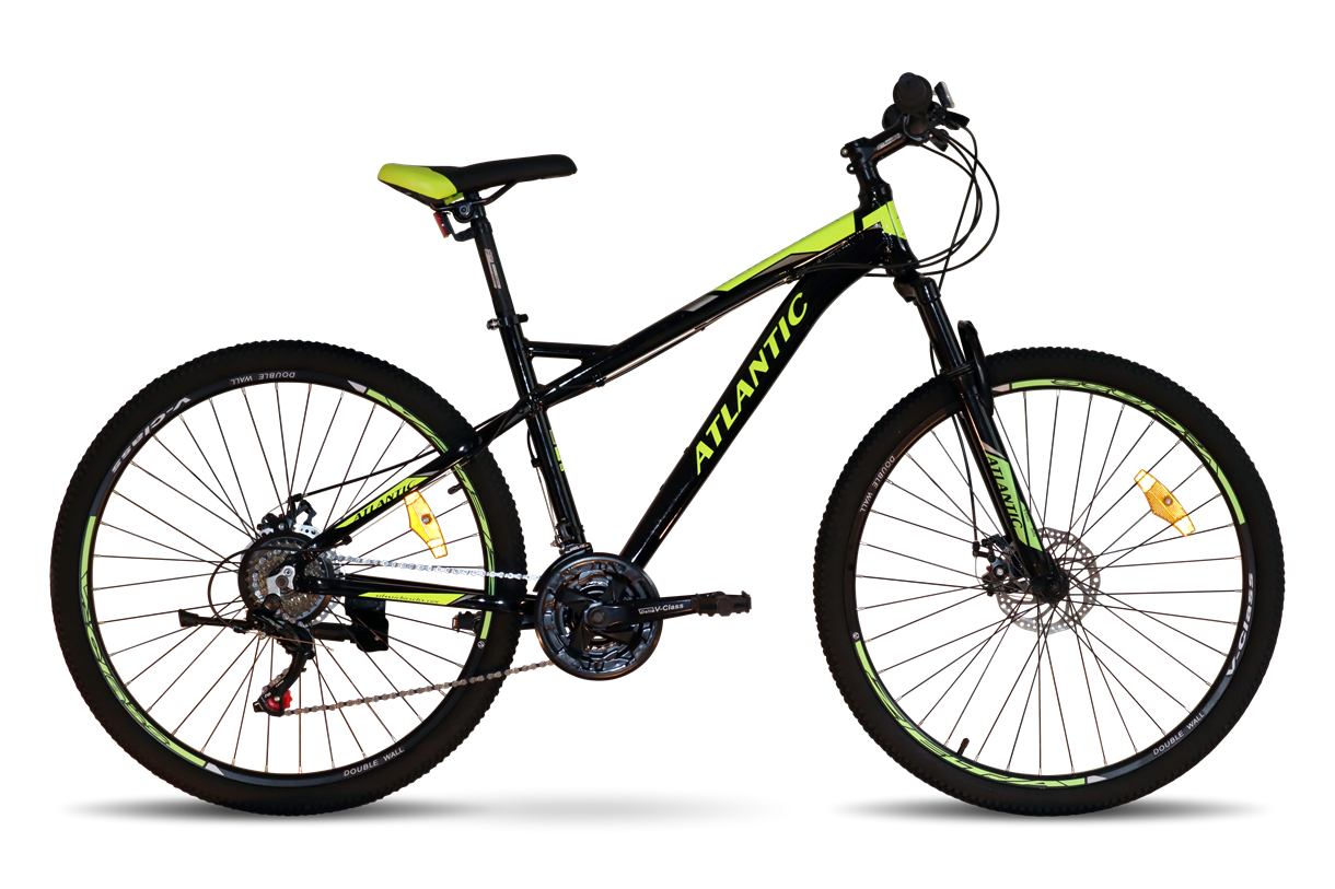 Велосипед Atlantic Rekon NX 27,5" M/17" (A1NX-2743-BY) Black/Lime