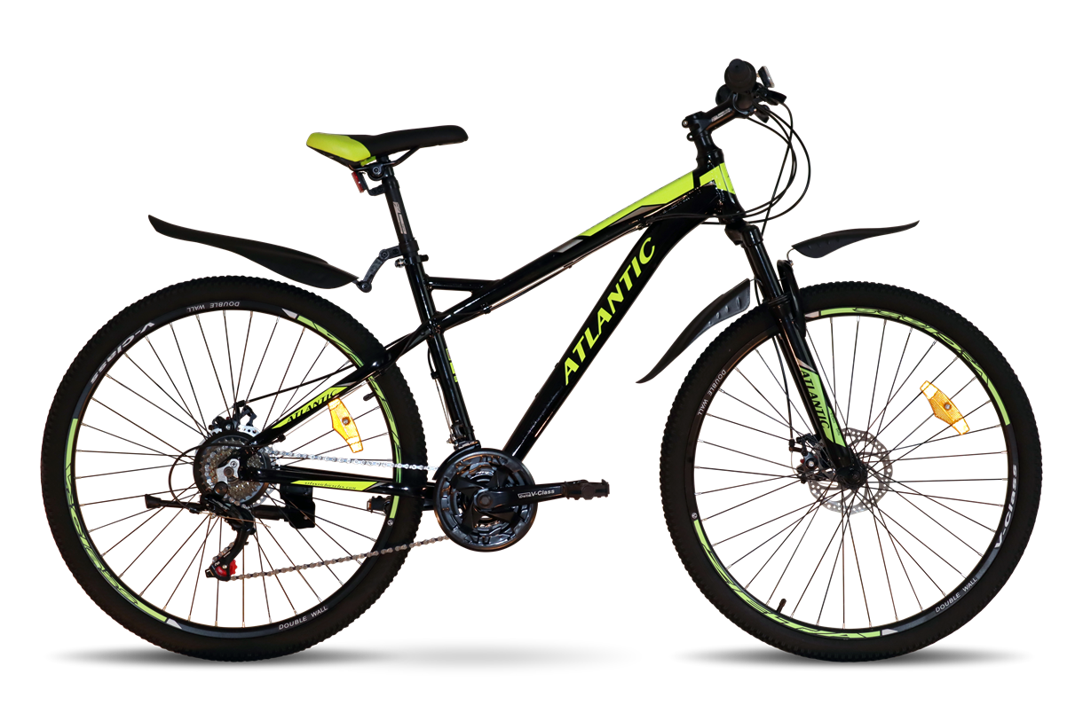 Велосипед Atlantic Rekon NX 27,5" M/17" (A1NX-2743-BY) Black/Lime