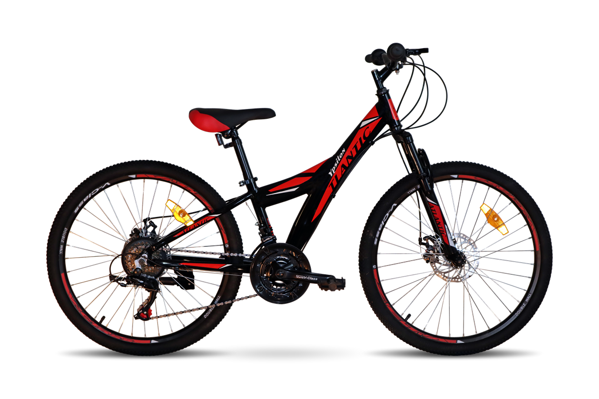 Велосипед Atlantic Ypsilon NX 24" XXS/11,5" (A1NXV-2429-BR) Black/Red