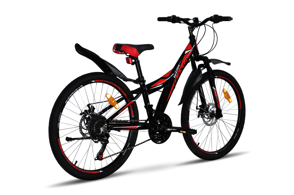 Велосипед Atlantic Ypsilon NX 24" XXS/11,5" (A1NXV-2429-BR) Black/Red