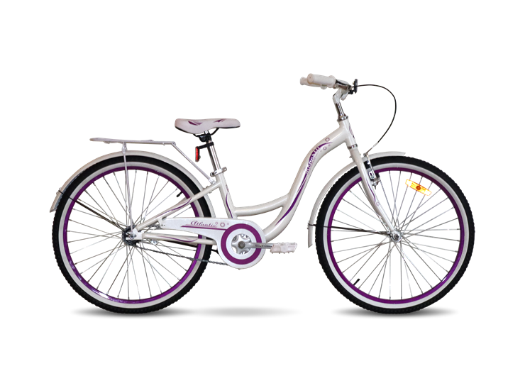 Велосипед Atlantic Beverly CX 24" XXS/11,5" (A9CX-2429-WP) White/Purple