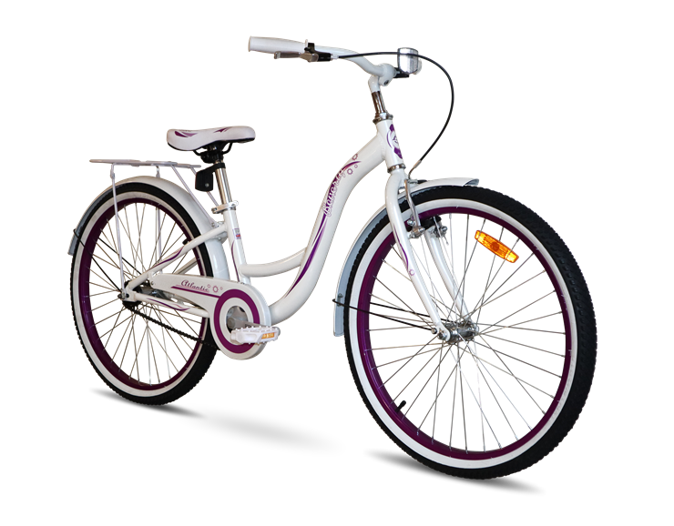 Велосипед Atlantic Beverly CX 24" XXS/11,5" (A9CX-2429-WP) White/Purple