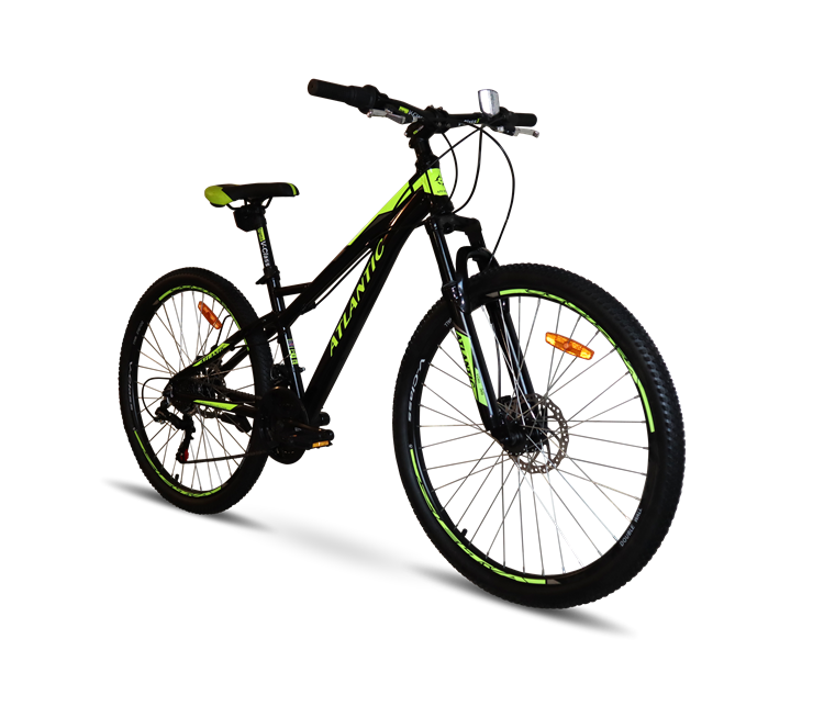 Велосипед Atlantic Rekon NX 26" XS/14" (A1NX-2636-BL) Black/Lime
