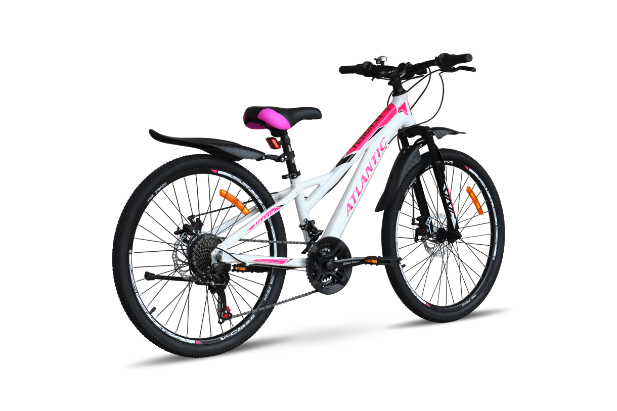 Велосипед Atlantic Fusion NX FMN 24" XXS/12" (A1NX-2430-WP) White/Pink