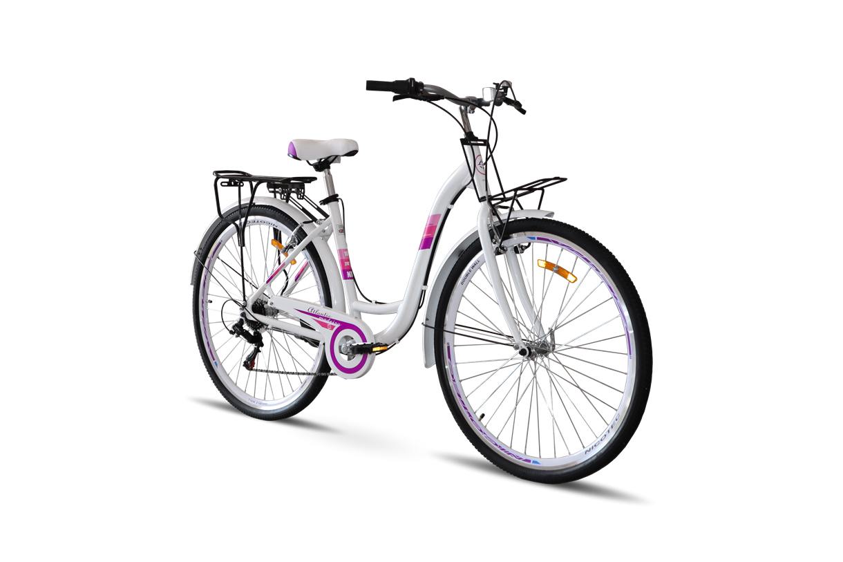 Велосипед Atlantic Madeira NX 26" M/16" (A4NX-2644-WP) White/Pink
