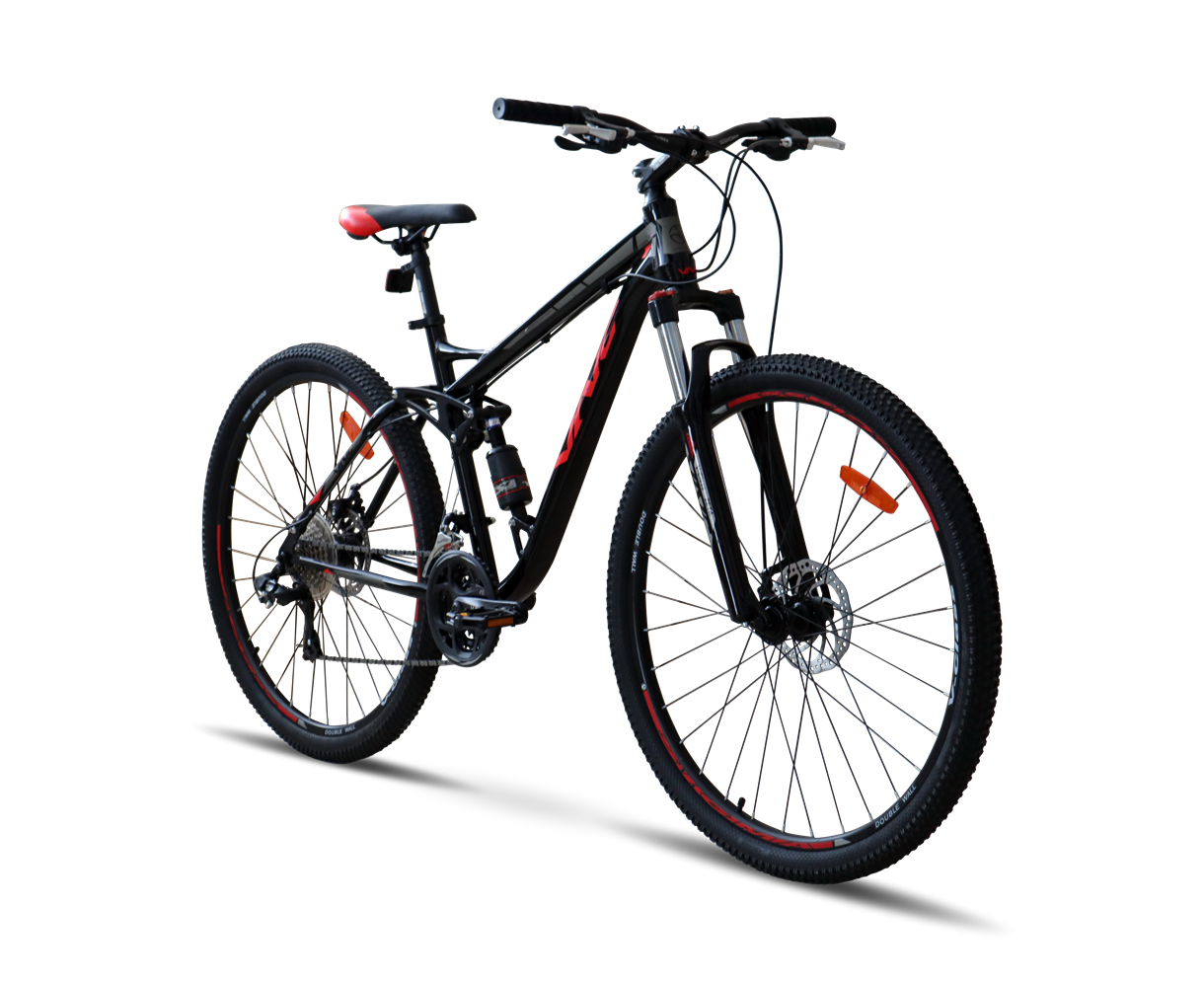 Велосипед VNC HighRider A3 27,5" M/17" (V1A3D-2743-BR) Black/Red