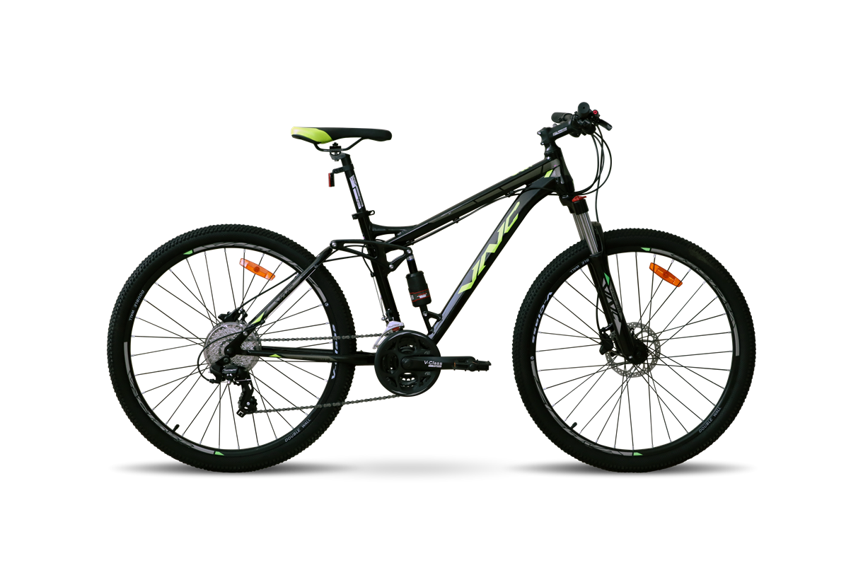 Велосипед VNC HighRider A5 27,5" M/17" (V1A5D-2743-BL) Black/Lime