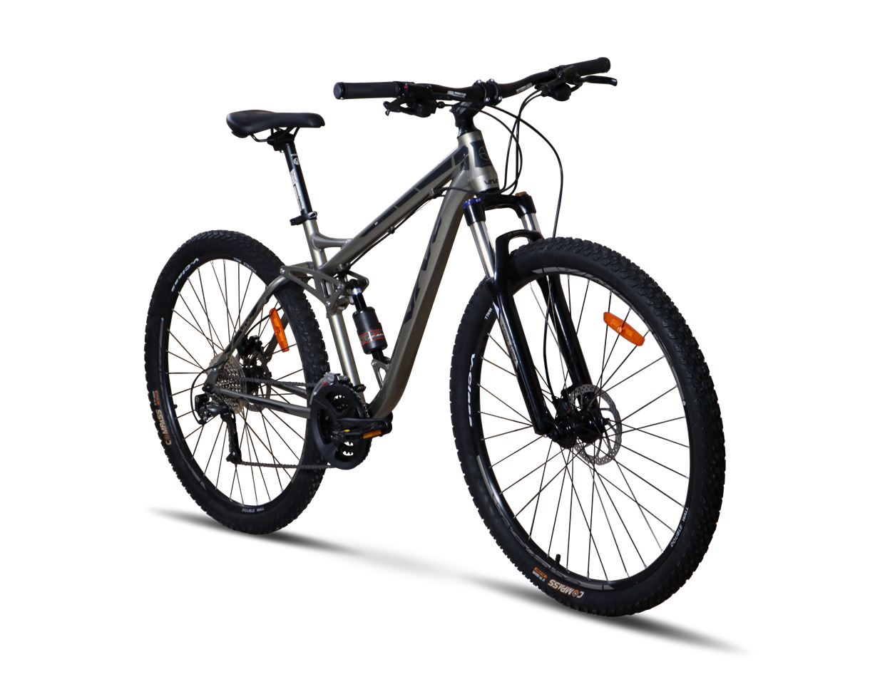 Велосипед VNC HighRider A7 27,5" M/17" (V1A7D-2743-GB) Grey/Black
