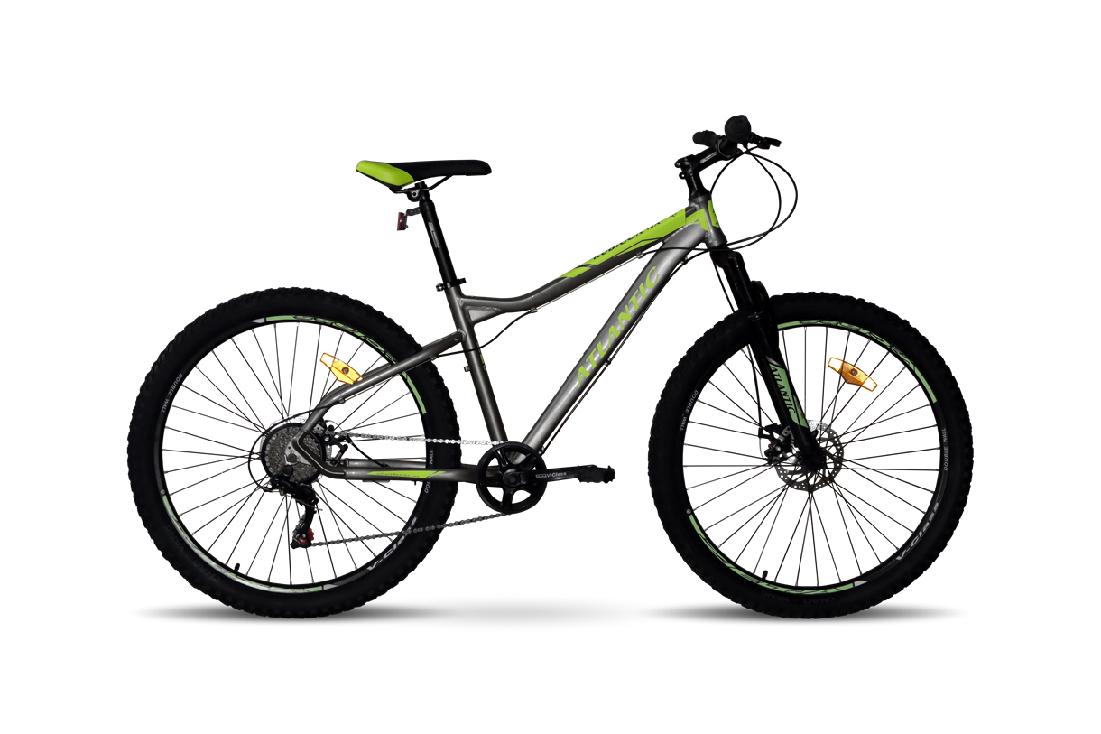 Велосипед Atlantic Rubicon NX 27,5" L/18,5" (A1NXP-2747-GL) Grey/Lime