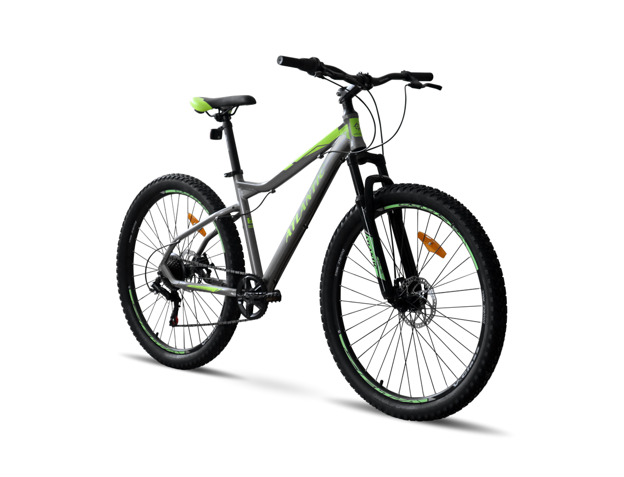 Велосипед Atlantic Rubicon NX 27,5" L/18,5" (A1NXP-2747-GL) Grey/Lime