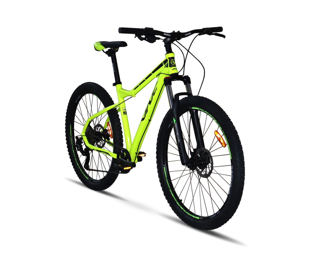 Велосипед VNC SandRider A5 Plus 27,5" M/17" (V1A5P-2743-LB) Lime/Black