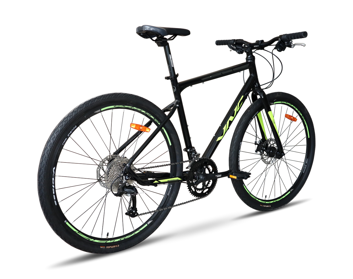 Велосипед VNC SweepRacer A4 700C M/49cm (V52A4-2849-BG) Black/Green