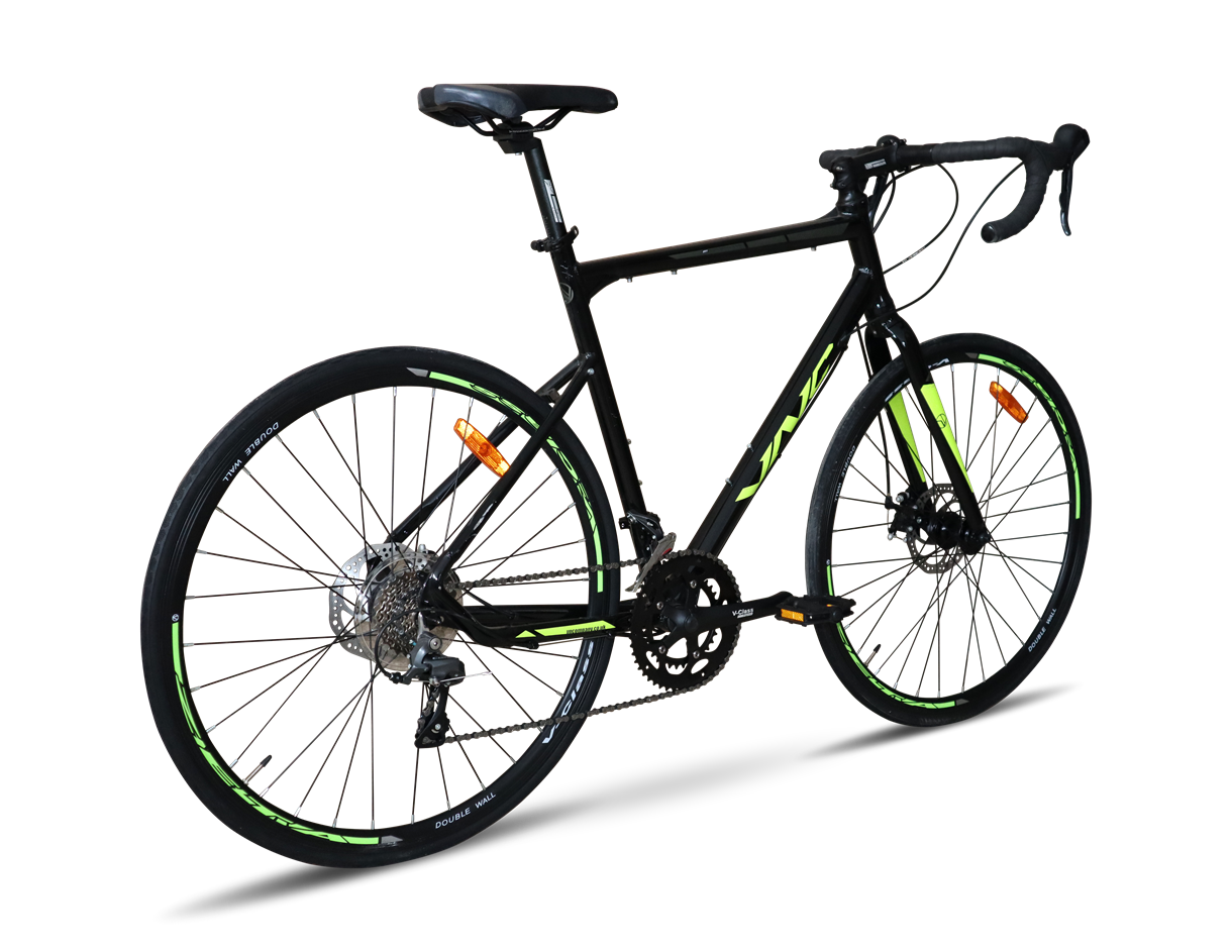 Велосипед VNC TimeRacer A5 700C M/52cm (V53A5-2852-BL) Black/Lime