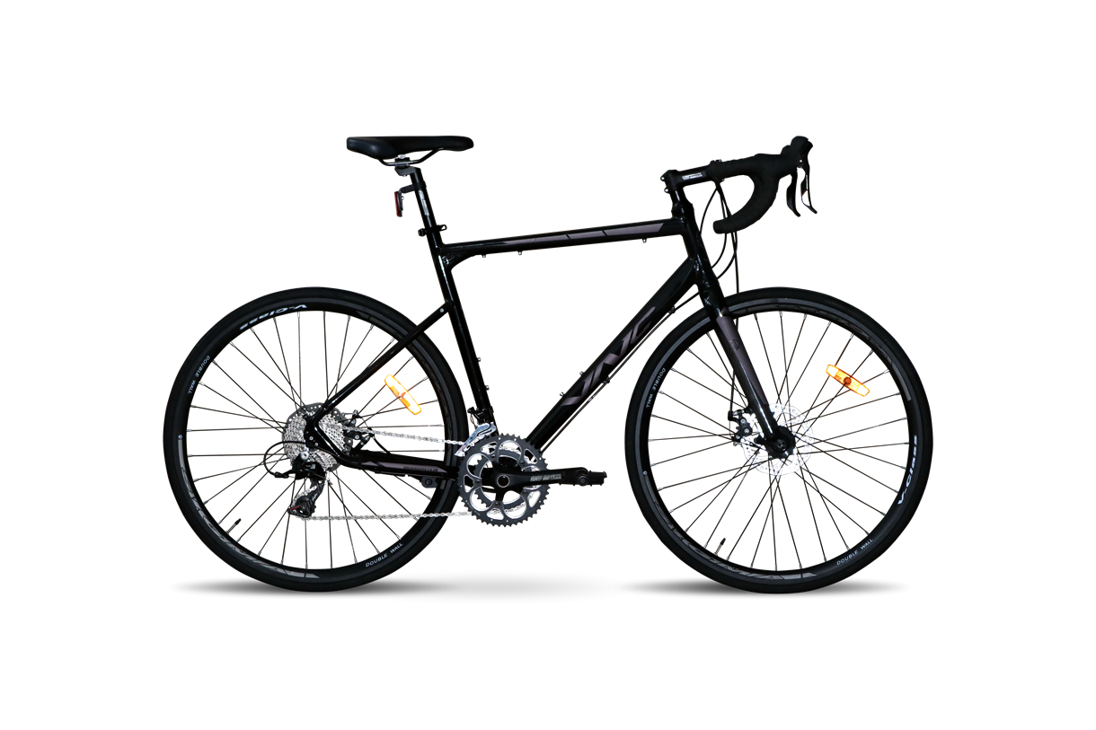 Велосипед VNC TimeRacer A9 CSUlt 700C L/57cm (V53A9CSULT-2857-BG) Black/Grey
