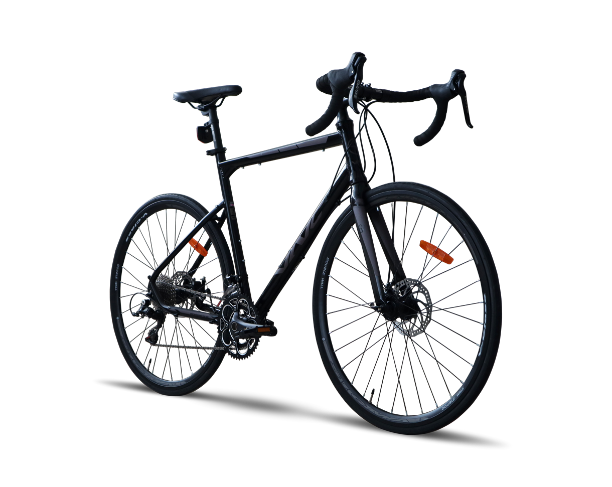 Велосипед VNC TimeRacer A9 CSUlt 700C L/57cm (V53A9CSULT-2857-BG) Black/Grey
