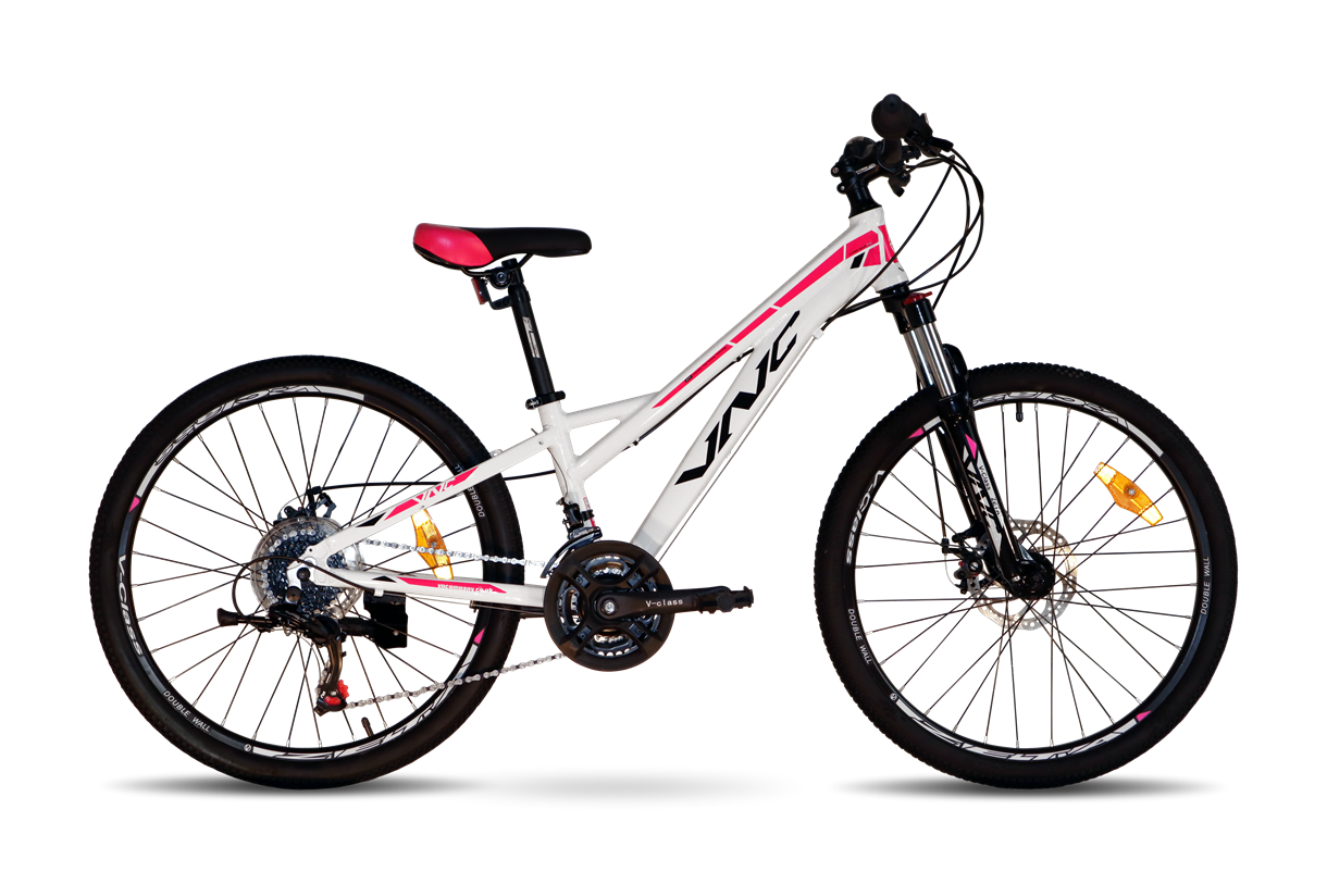 Велосипед VNC Fighter А3 FMN 24" XXS/12" (V1A3-2430-WP) White/Pink