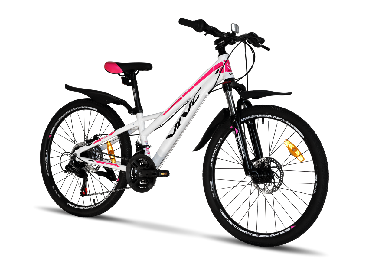 Велосипед VNC Fighter А3 FMN 24" XXS/12" (V1A3-2430-WP) White/Pink