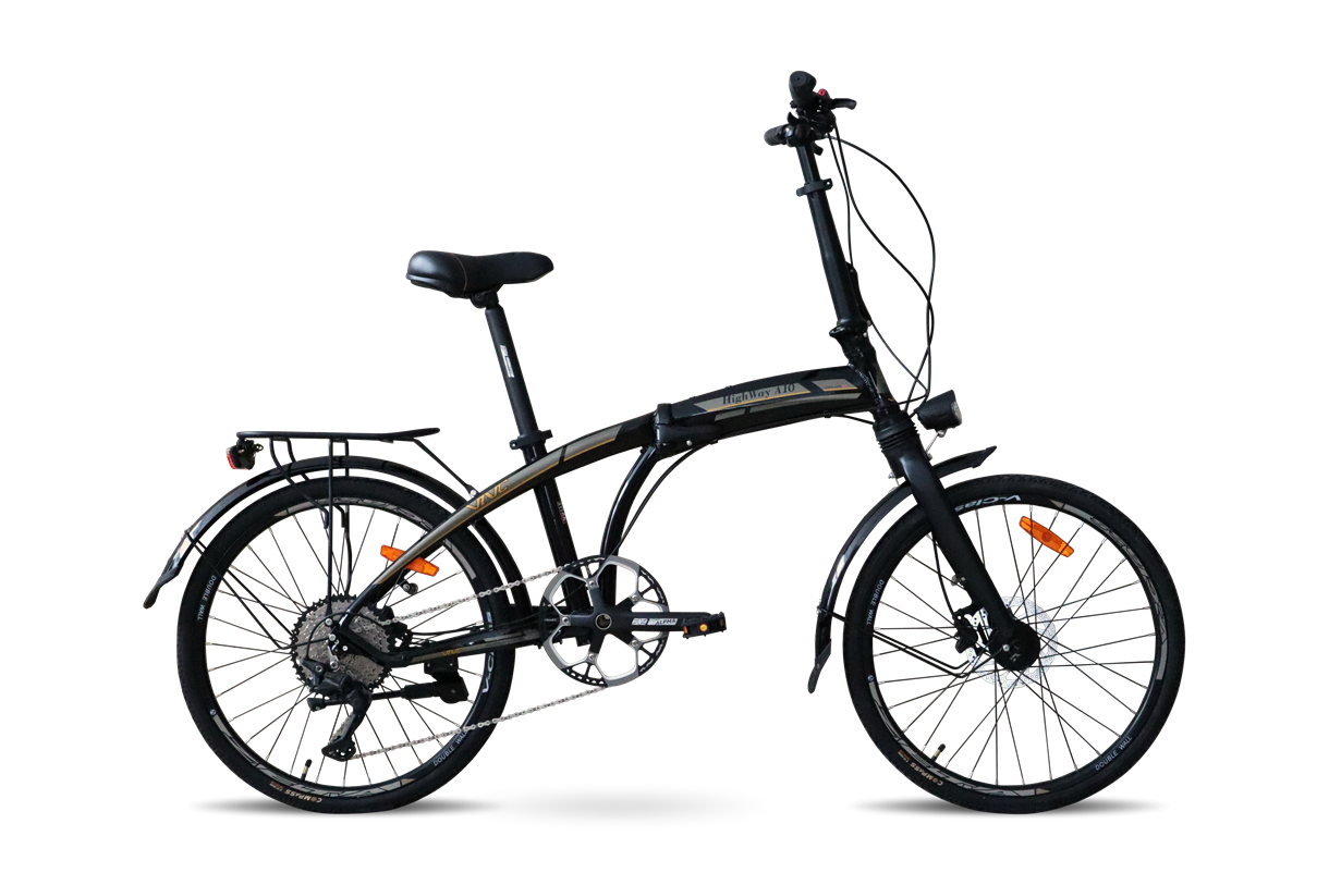 Велосипед VNC HighWay A10 24" (V8A10-2438-BG) Black/Grey