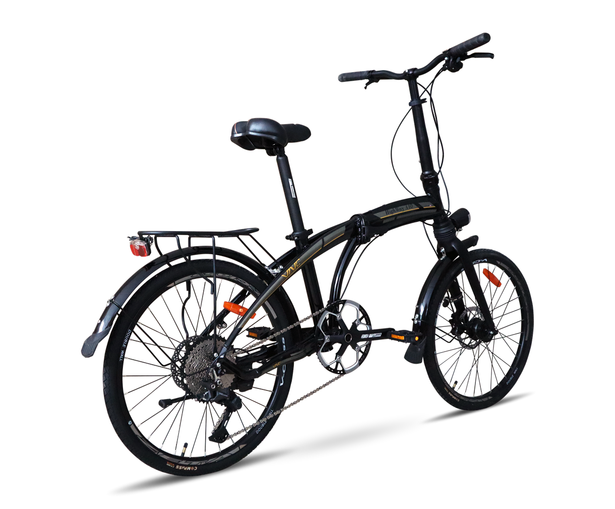 Велосипед VNC HighWay A10 24" (V8A10-2438-BG) Black/Grey