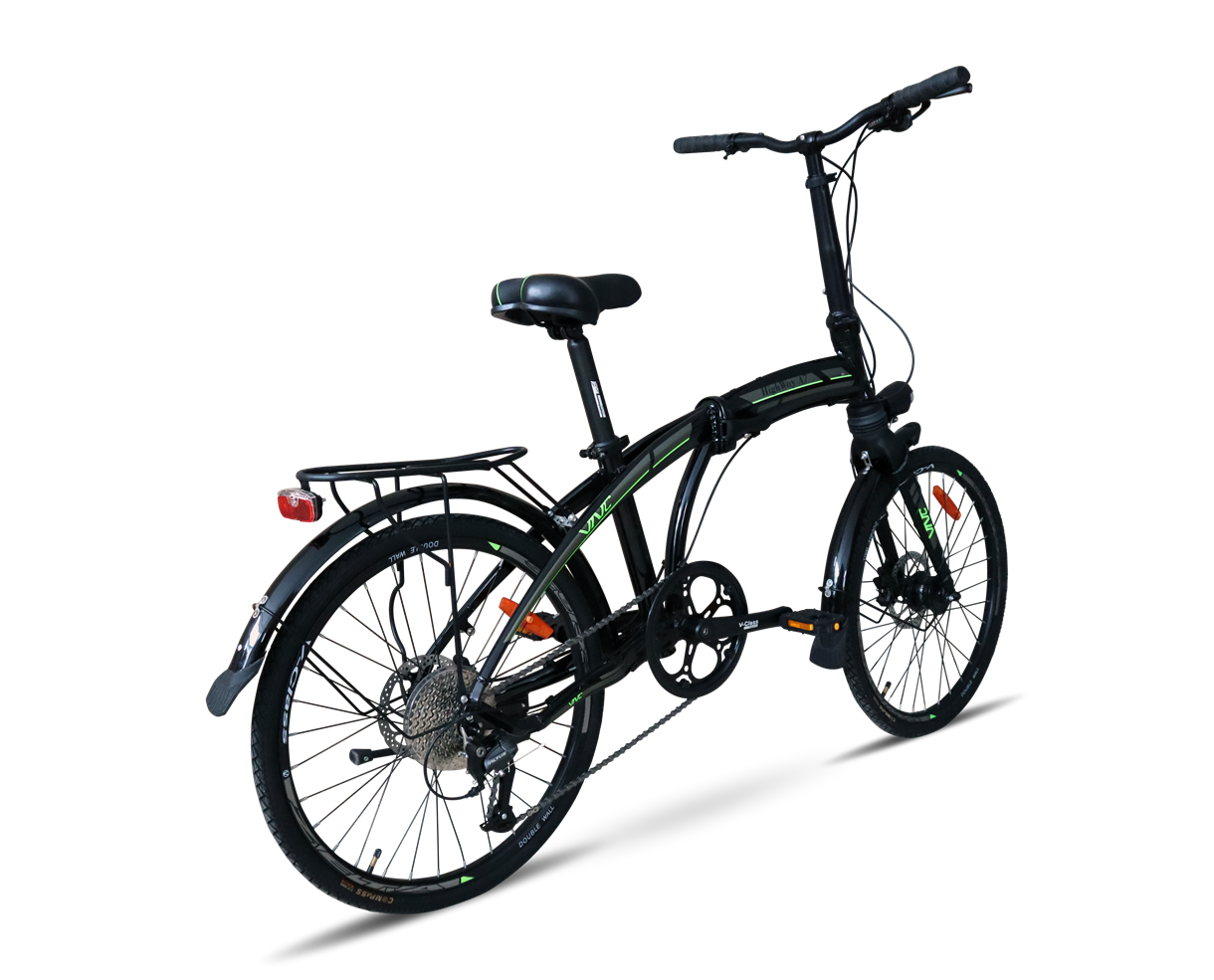 Велосипед VNC HighWay A7 24" (V8A7-2438-BG) Black/Green