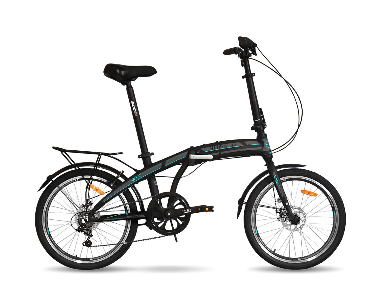 Велосипед VNC MidWay A5 20" (V8A5-2033-BB) Black/Blue