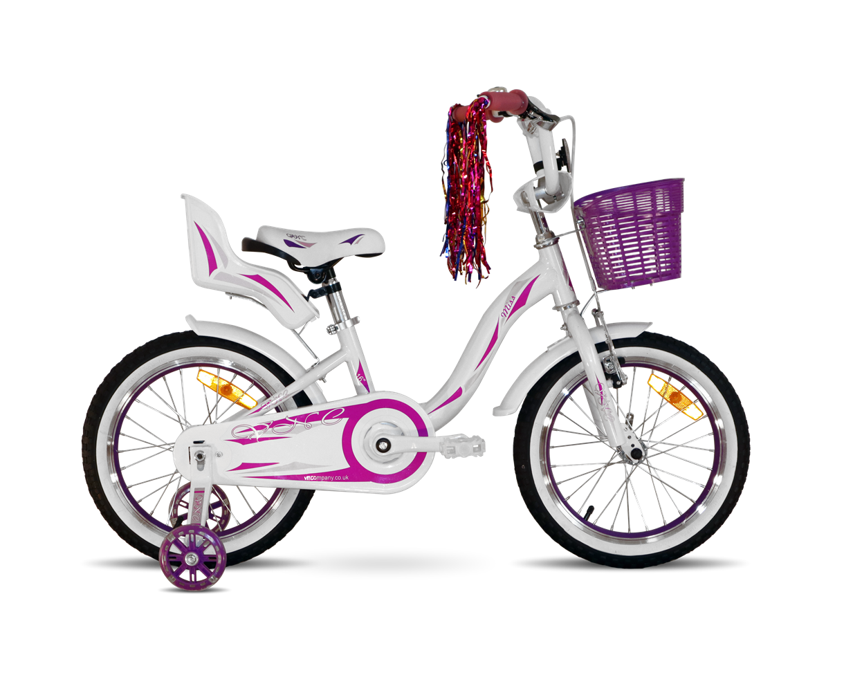 Велосипед VNC Miss AC 16" (V9AC-16FA-WP) White/Purple
