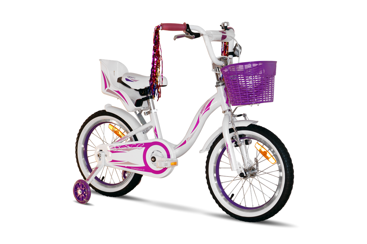 Велосипед VNC Miss AC 16" (V9AC-16FA-WP) White/Purple