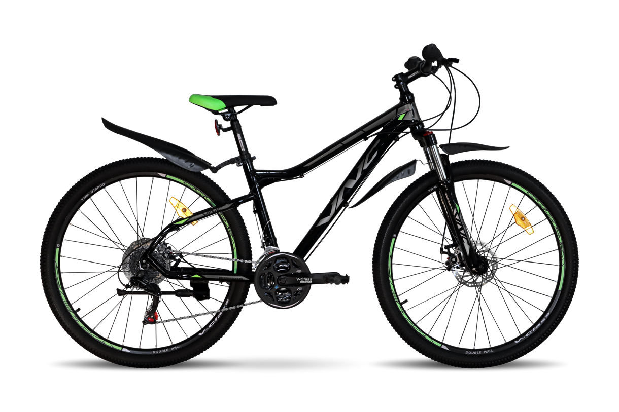 Велосипед VNC MontRider A3 29" L/18,5" (V1A3-2947-BG) Black/Green