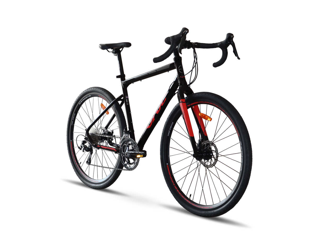 Велосипед VNC PrimeRacer A9 CS 700C L/53cm (V51A9CS-2853-BR) Black/Red