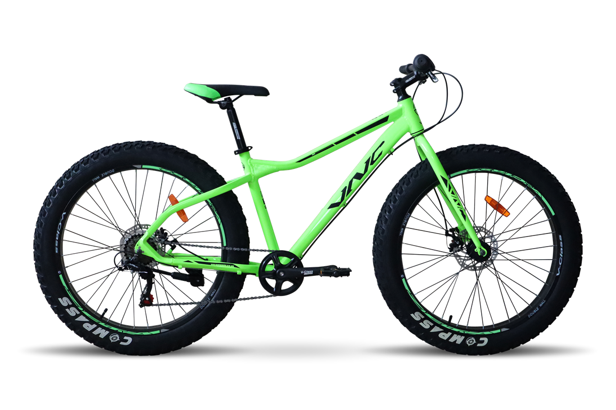 Велосипед VNC SnowRider A2 26" M/17" (V1A2F-2643-GB) Green/Black