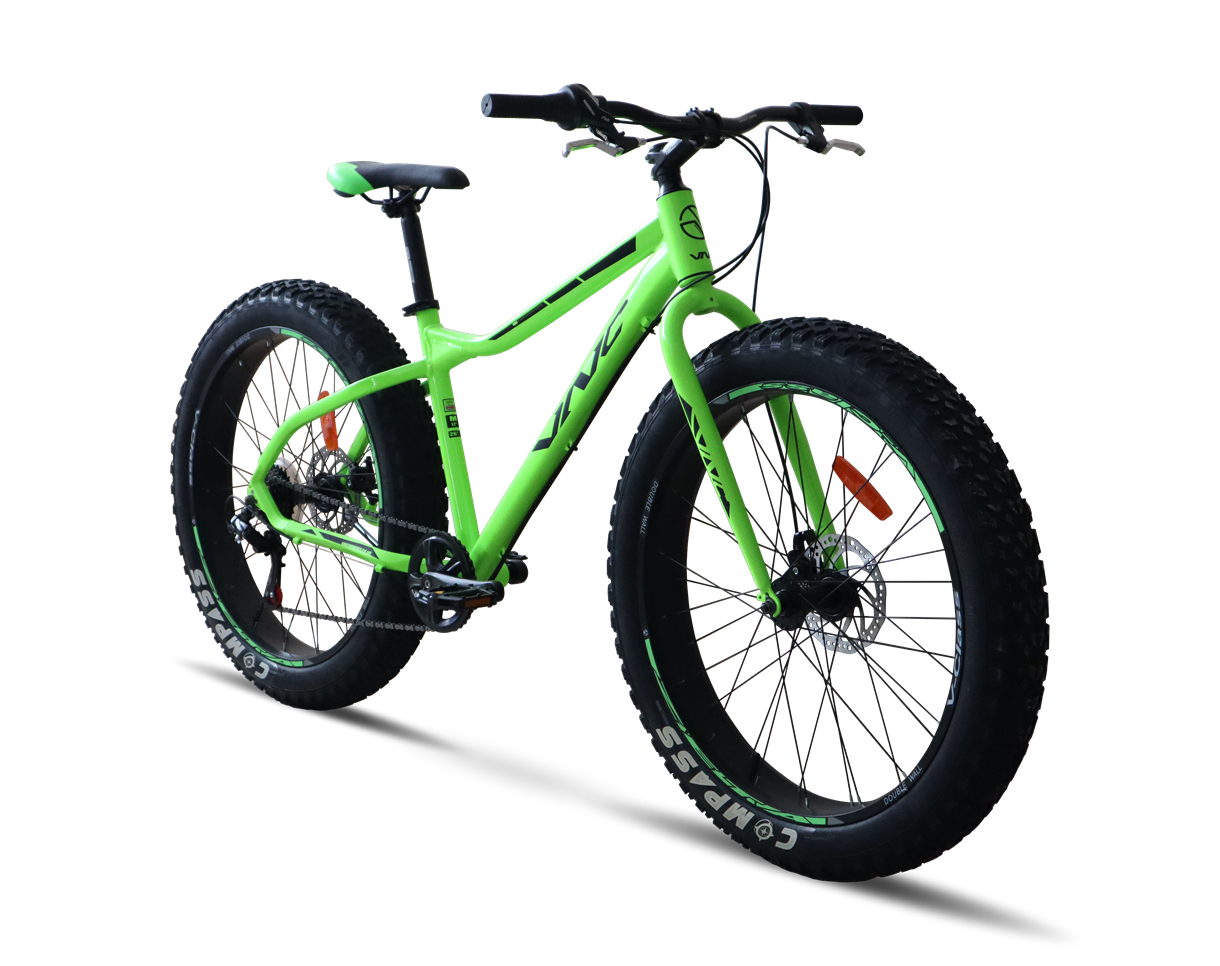 Велосипед VNC SnowRider A2 26" M/17" (V1A2F-2643-GB) Green/Black