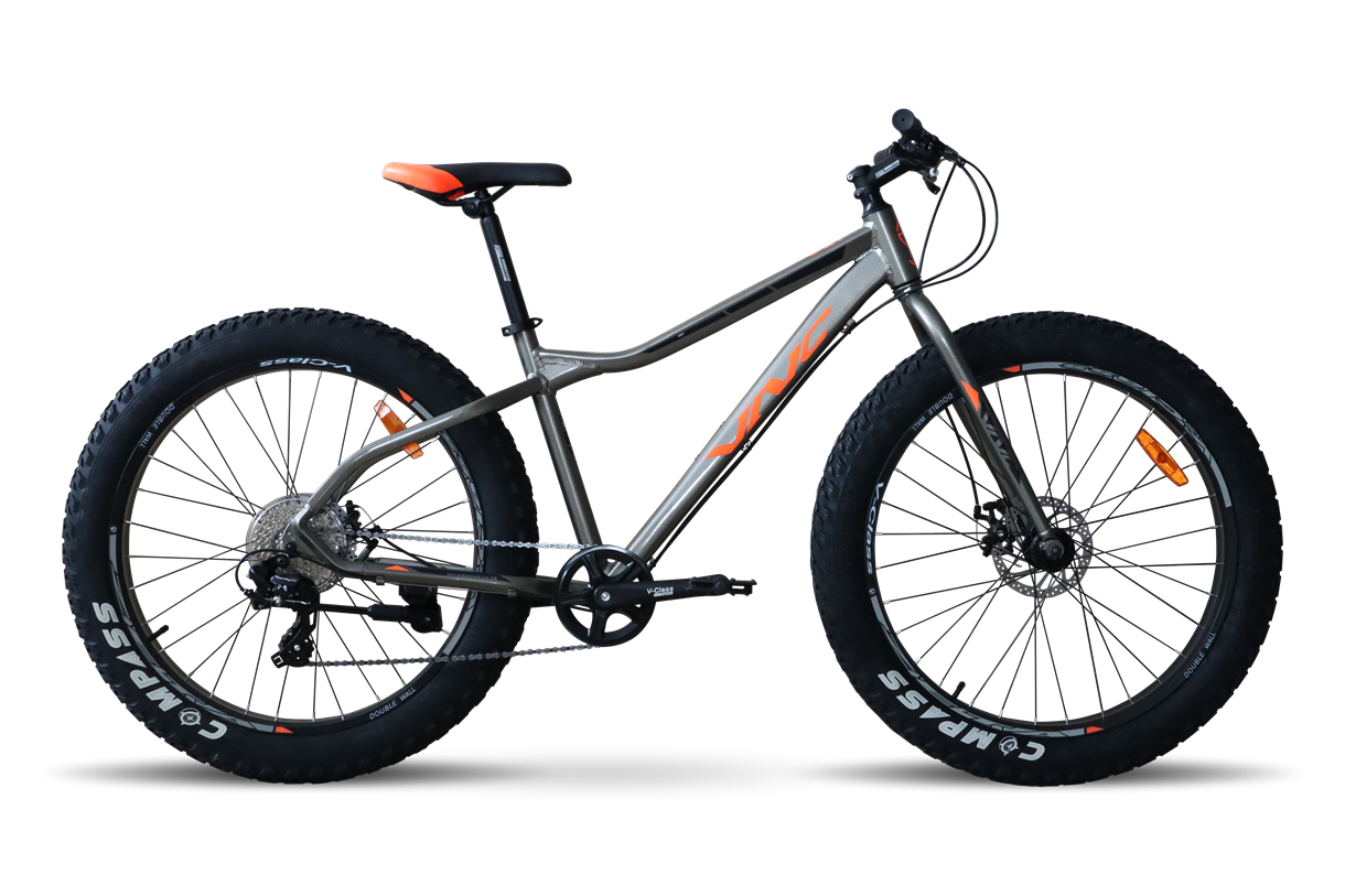 Велосипед VNC SnowRider A4 26" M/17" (V1A4F-2643-GO) Grey/Orange