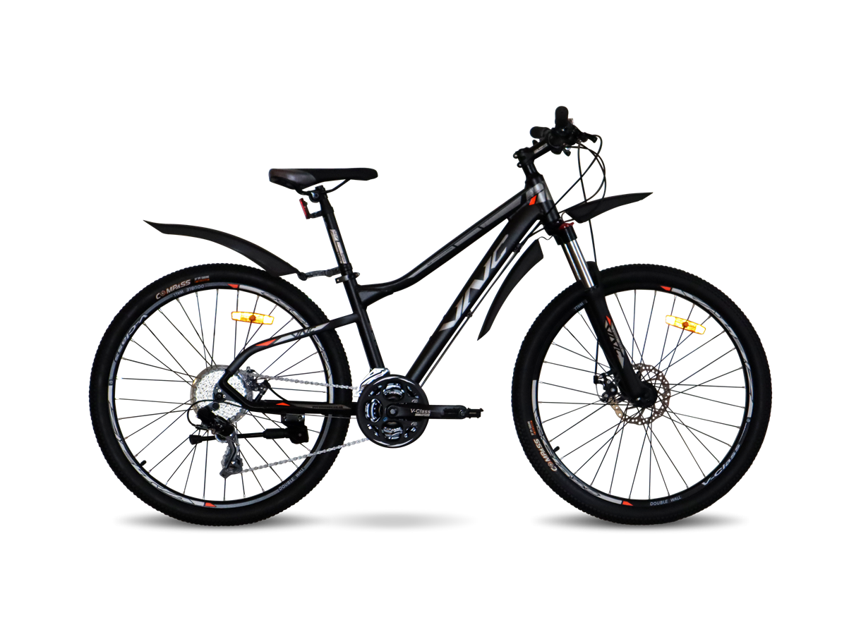 Велосипед VNC MontRider A4 26" XS/14" (V1A4-2636-BO) Black/Orange