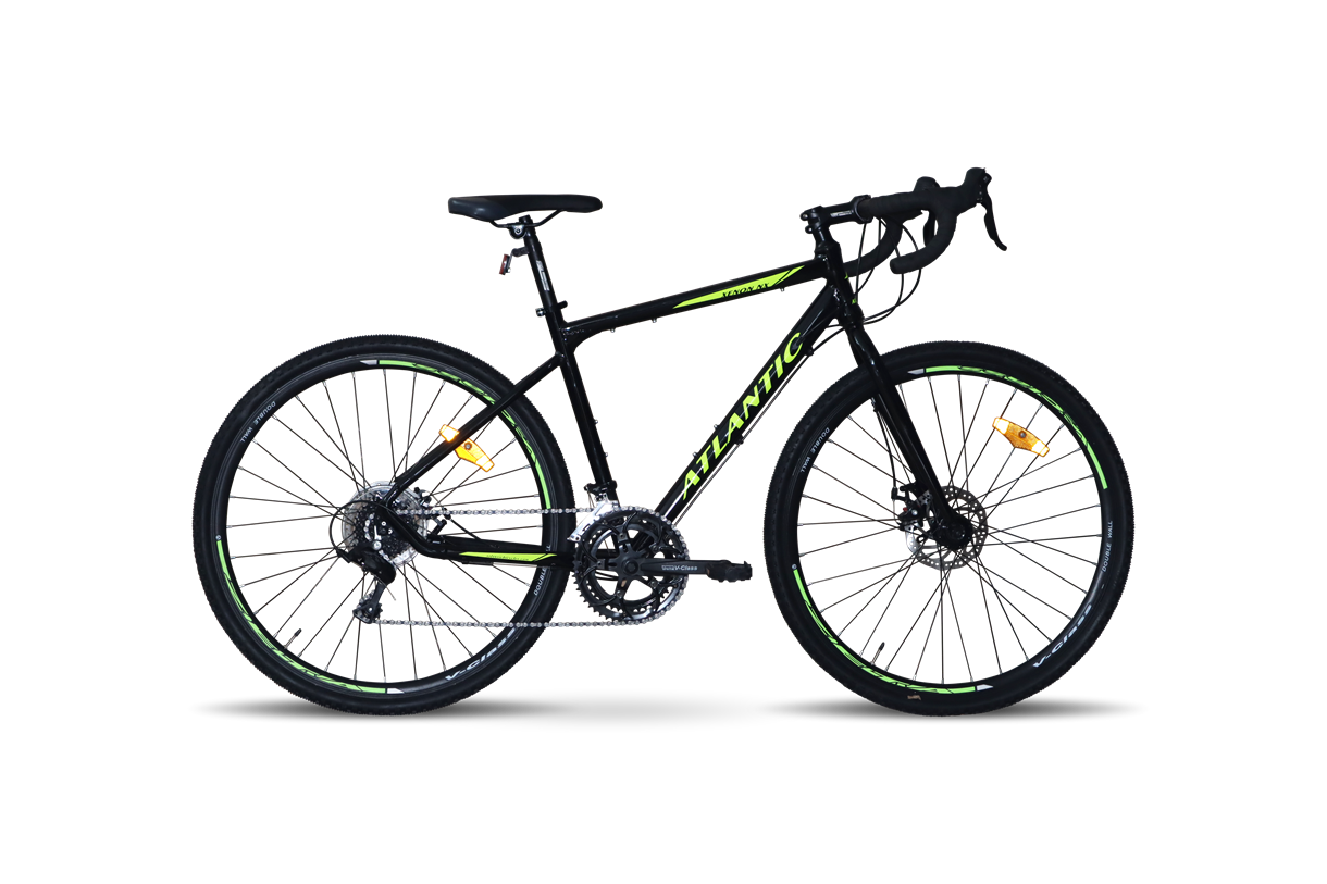 Велосипед Atlantic Xenon NX 700C L/53cm (A51NX-2853-BL) Black/Lime