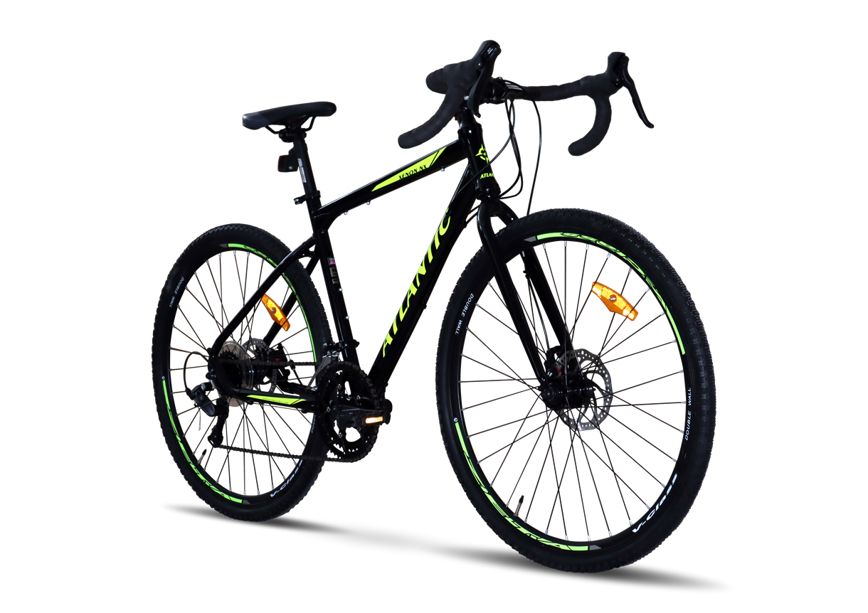 Велосипед Atlantic Xenon NX 700C L/53cm (A51NX-2853-BL) Black/Lime