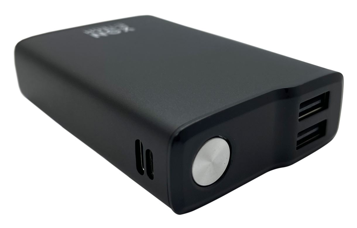 Портативна батарея 10000 mAh XON PowerBank MetaCharge (KC1X) Black (5060948062947)