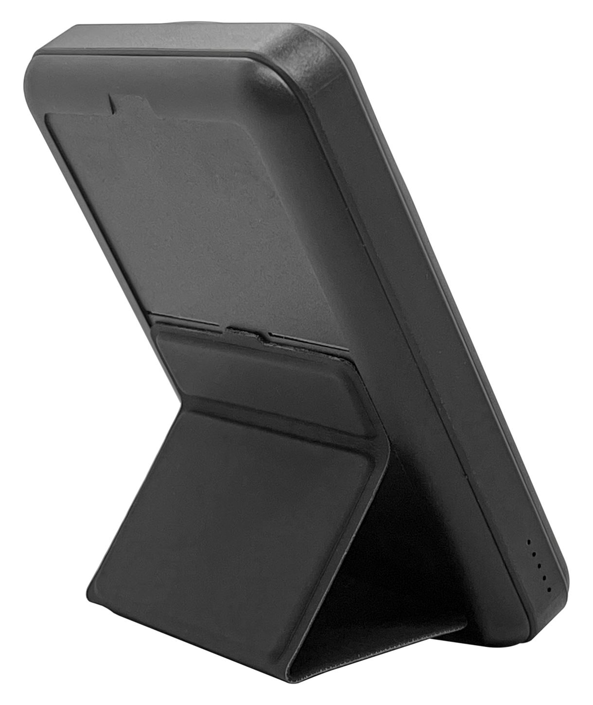 Портативная магнитная беспроводная батарея 5000 mAh с подставкой XON PowerBank Magsafe Stand (YC5G2) 15W Black (5060948063142)