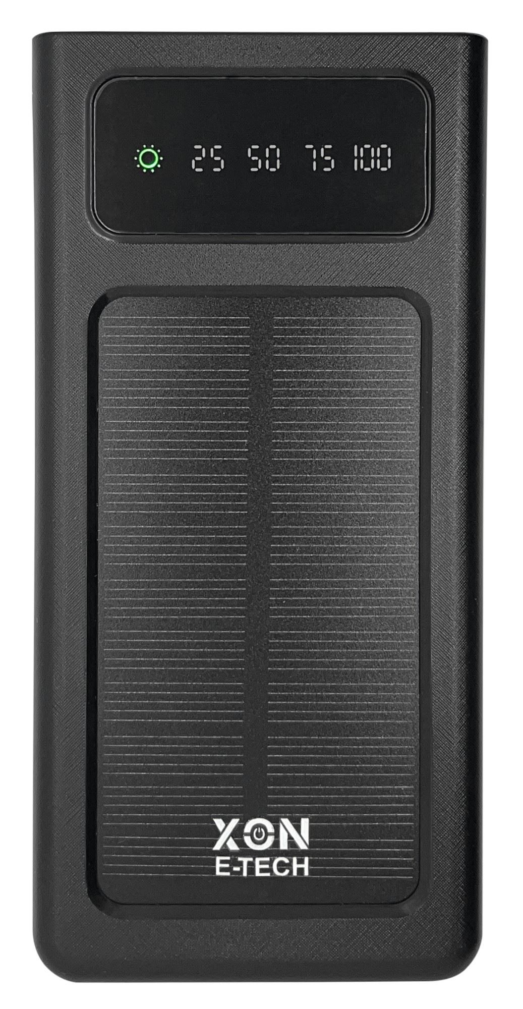 Портативна батарея 30000 mAh з функцією зарядки від сонячної енергії XON PowerBank SolarLink (SC3S) Black (5060948063241)