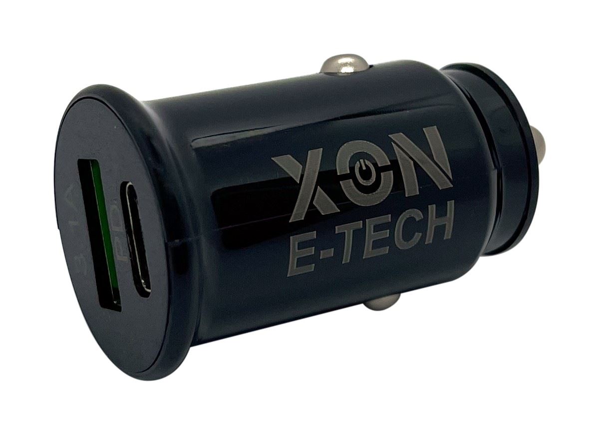 Автомобільний зарядний пристрій XON UniLink Type-C 15W (PD15) + 5V/3.1A Black (CU00AC31AB 3395)