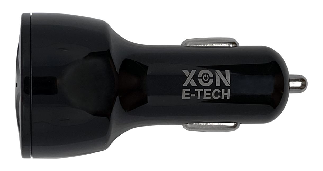 Автомобильное зарядное устройство XON UniLink Type-C 20W (PD20) + QC3.0 + 5V/3.1A Black (CU2A1C20WB 3449)