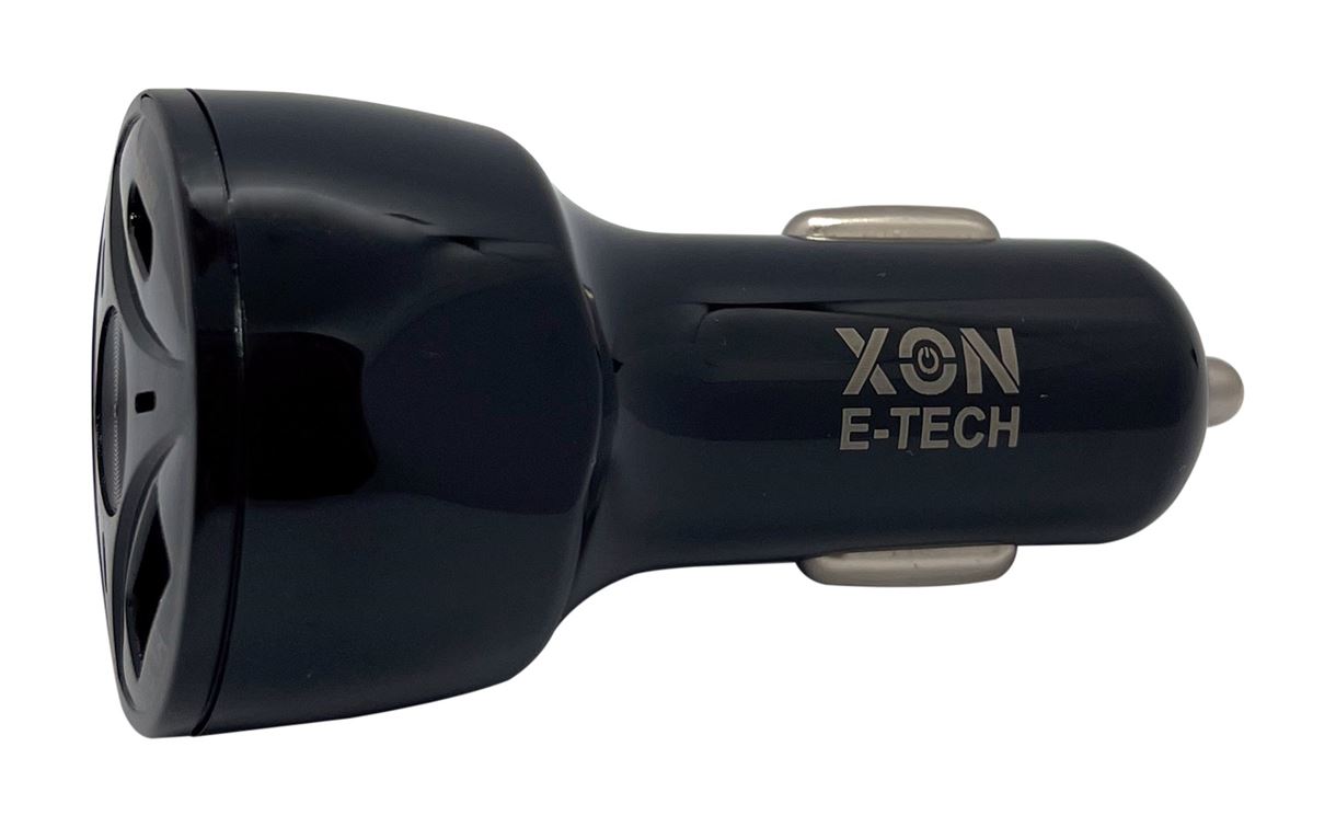 Автомобильное зарядное устройство XON UniLink Type-C 20W (PD20) + QC3.0 + 5V/3.1A Black (CU2A1C20WB 3449)