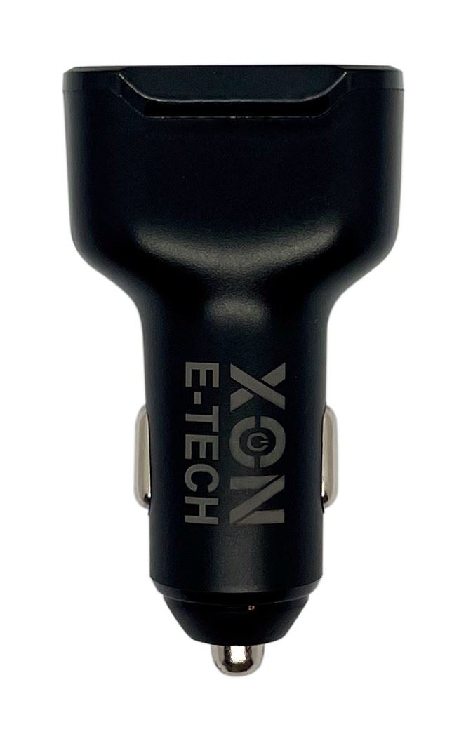 Автомобільний зарядний пристрій XON MaxCharge Type-C 65W (1 x PD65) + QC3.0 Black (CM1A1C65WB 3494)