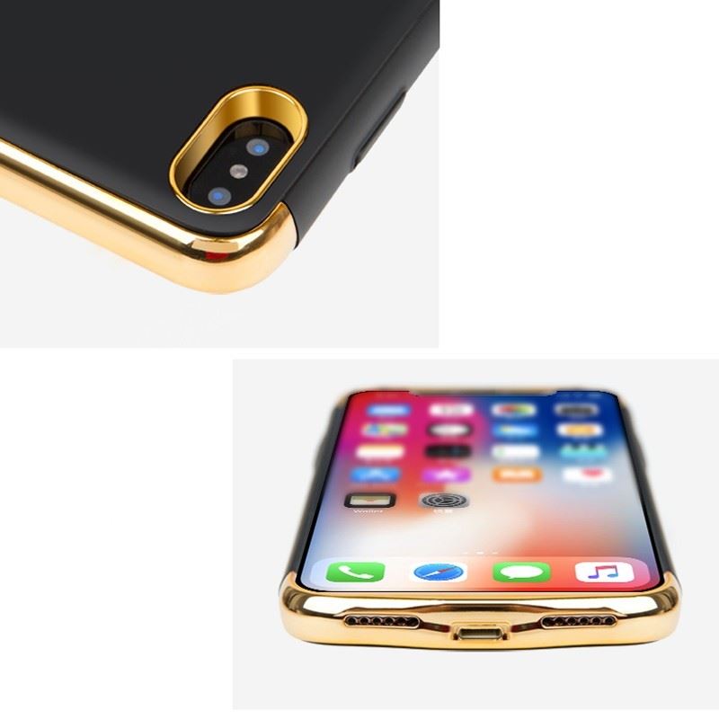 Чехол-аккумулятор XON PowerCase для iPhone XR 6000 mAh Черный/Золотой (PCBS1110460G 2520)