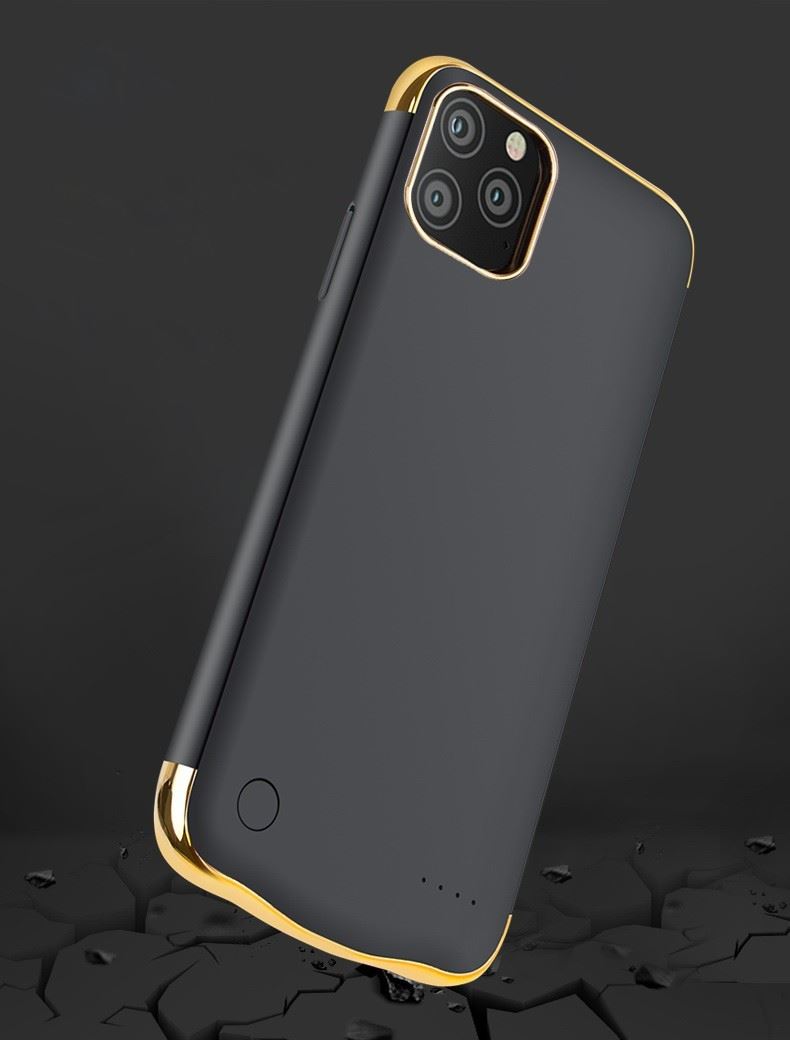 Чехол-аккумулятор XON PowerCase для iPhone 12 Pro 5500 mAh Черный/Золотой (PCBS1112355G 1196)
