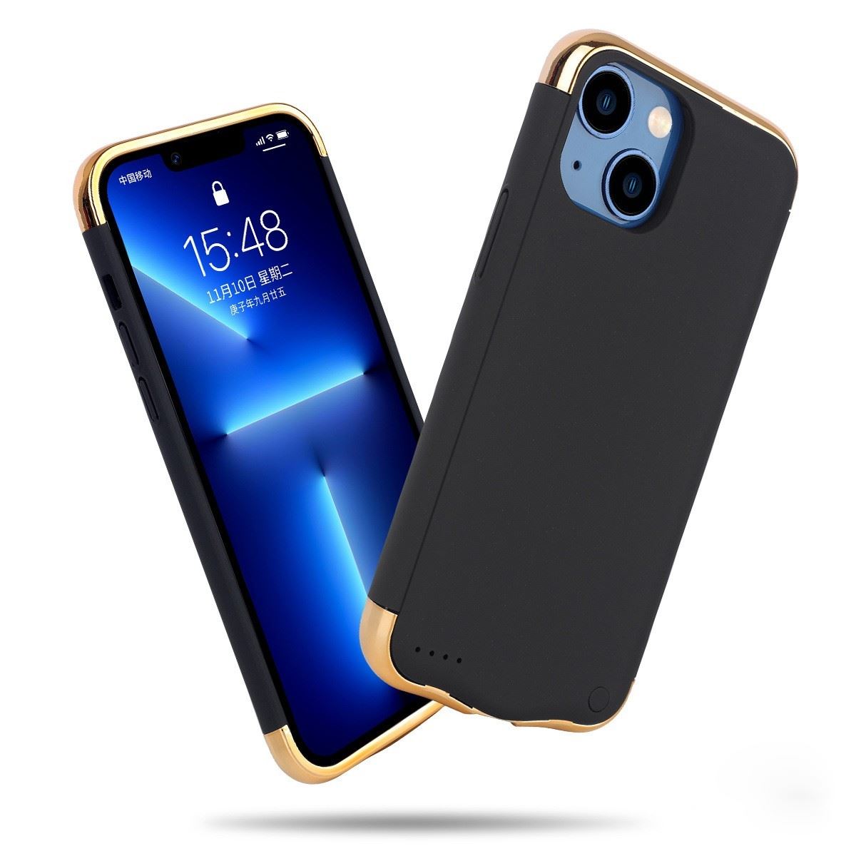 Чехол-аккумулятор XON PowerCase для iPhone 13 Mini 3500 mAh Black/Gold