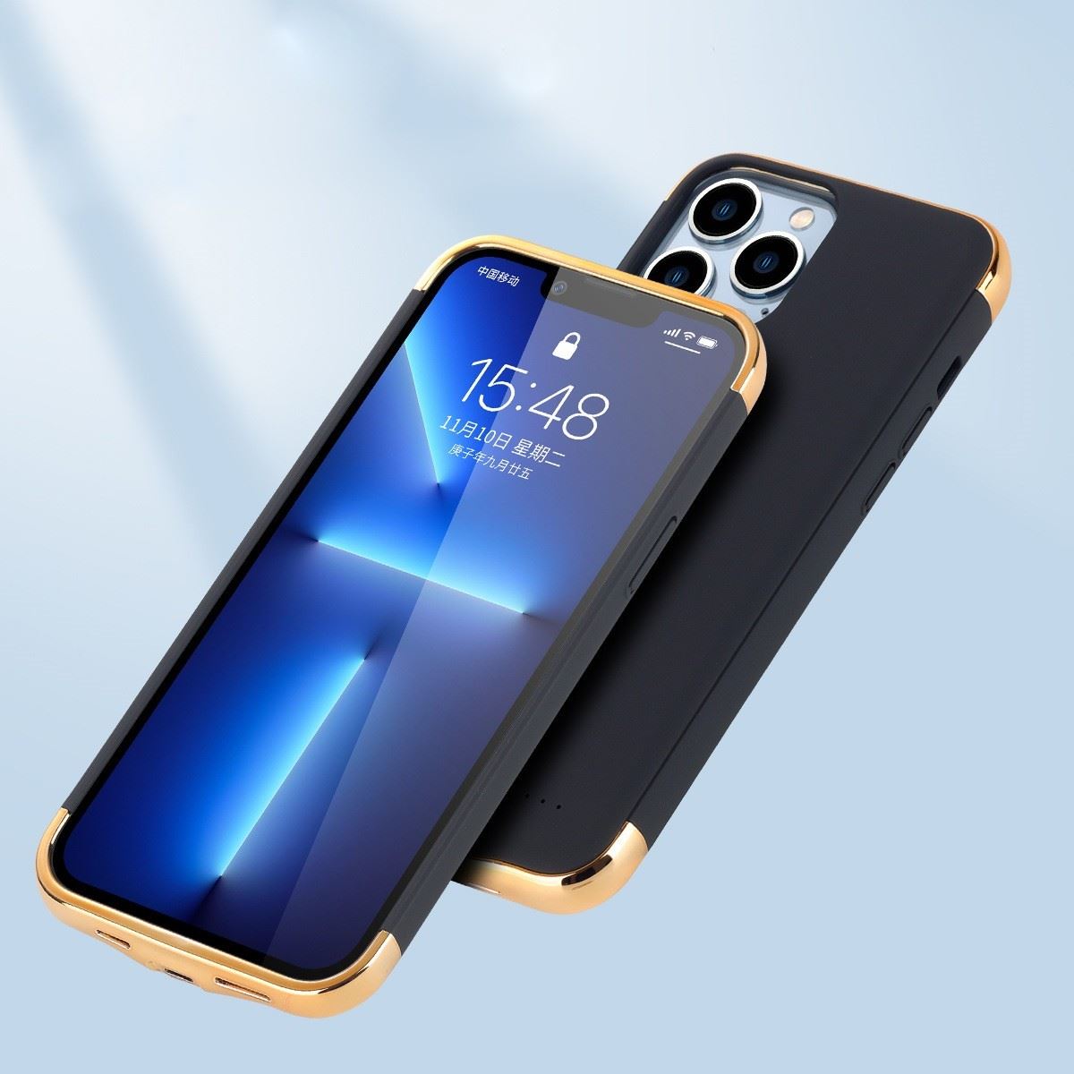 Чехол-аккумулятор XON PowerCase для iPhone 13 Pro Max 5500 mAh Black/Gold