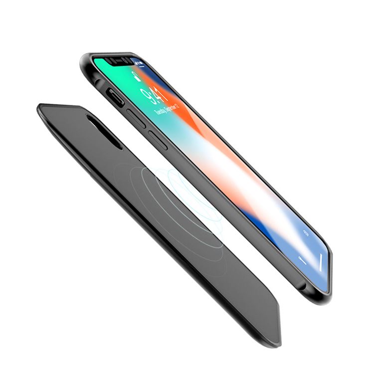 Чохол зі зйомним бездротовим акумулятором XON PowerCase Wireless для iPhone X/XS 5000 mAh Black (11105010)