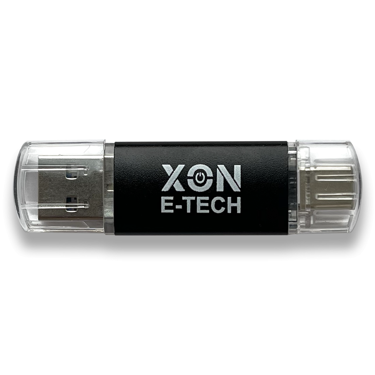 Флеш-накопичувач XON FlashDrive DuoConnect 256GB (USB 3.0 + USB Type-C) Black (FX3D256GB)